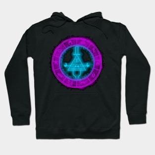 Bill Cipher illuminati circle Hoodie